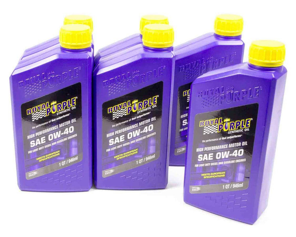 ROYAL PURPLE 06484 - 0w40 Multi-Grade SAE Oil Case 6x1qt Bottles image