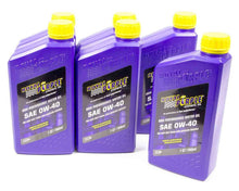 Load image into Gallery viewer, ROYAL PURPLE 06484 - 0w40 Multi-Grade SAE Oil Case 6x1qt Bottles image