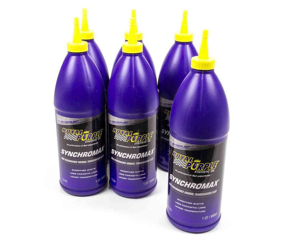 ROYAL PURPLE 06512 - Synchromax Manual Trans Fluid Case 6x1qt Bottles image