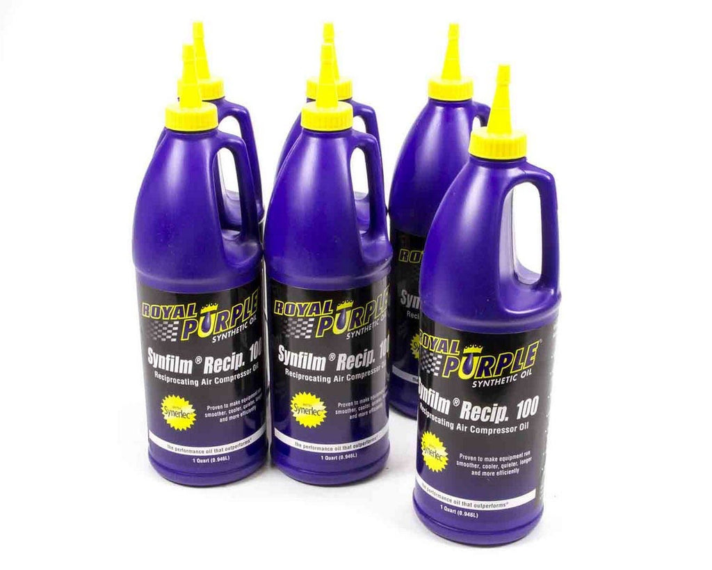 ROYAL PURPLE 06513 - Air Compressor Oil Case 6x1qt Bottles image