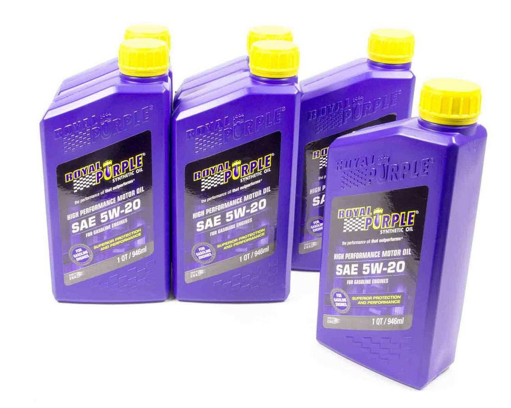 ROYAL PURPLE 06520 - 5w20 Multi-Grade SAE Oil Case 6x1 Quart image