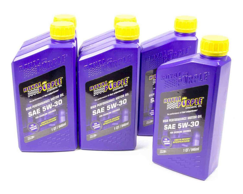 ROYAL PURPLE 06530 - 5w30 Multi-Grade SAE Oil Case 6x1 Quart image