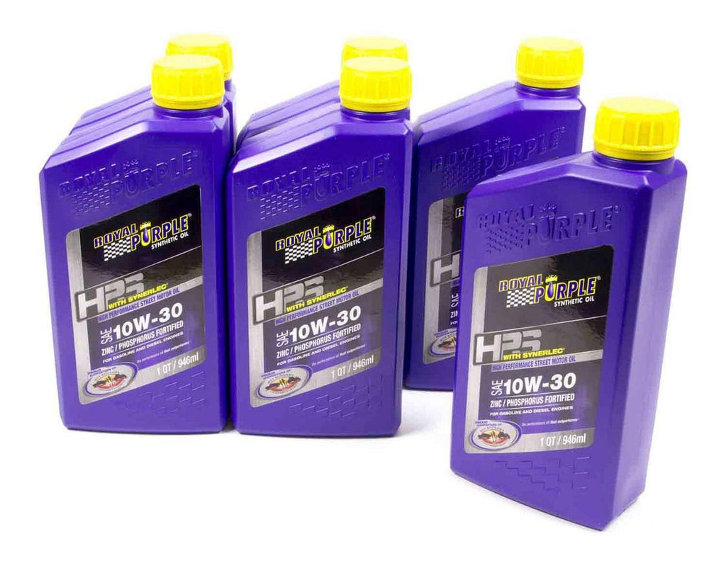 ROYAL PURPLE 36130 - 10w30 HPS Multi-Grade Oil Case 6x1 Quart image