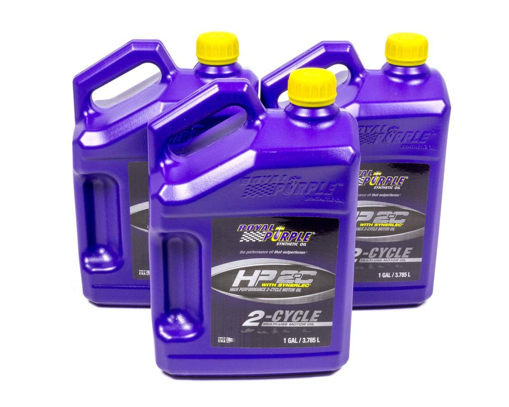 ROYAL PURPLE 43311 - 2 Cycle HP2C Oil Case 3x1 Gallon image