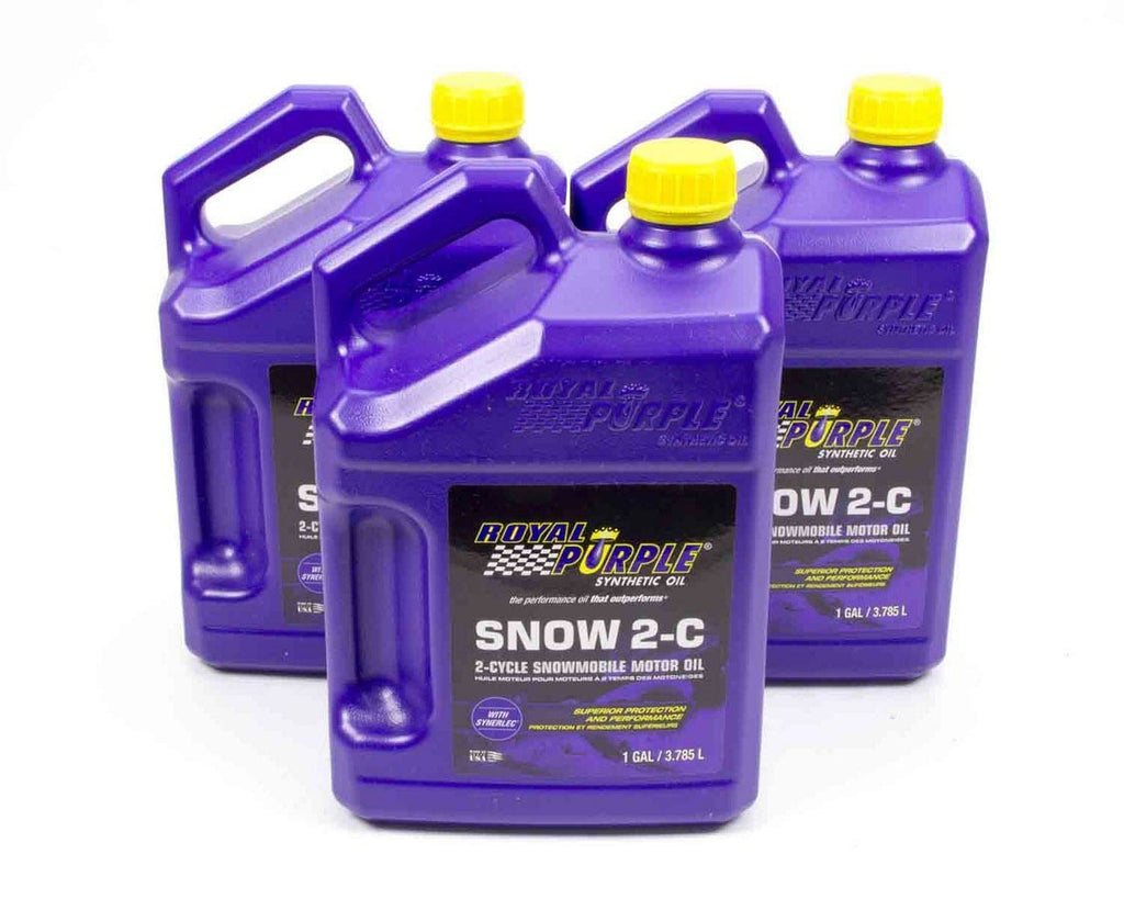 ROYAL PURPLE 43511 - Snowmobile 2 Cycle Oil Case 3x1 Gallon image