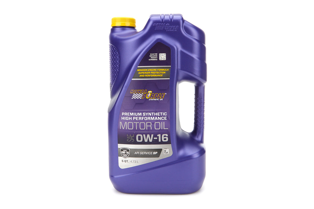 ROYAL PURPLE 51016 - 0w16 API Oil Full Synthetic 5 Quart image