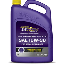 Load image into Gallery viewer, ROYAL PURPLE 51130 - 10w30 Multi-Grade SAE Oil 5 Quart Bottle image