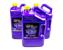 Load image into Gallery viewer, ROYAL PURPLE 53520 - 5W20 Multi-Grade SAE Oil 3x5-qt Bottles image