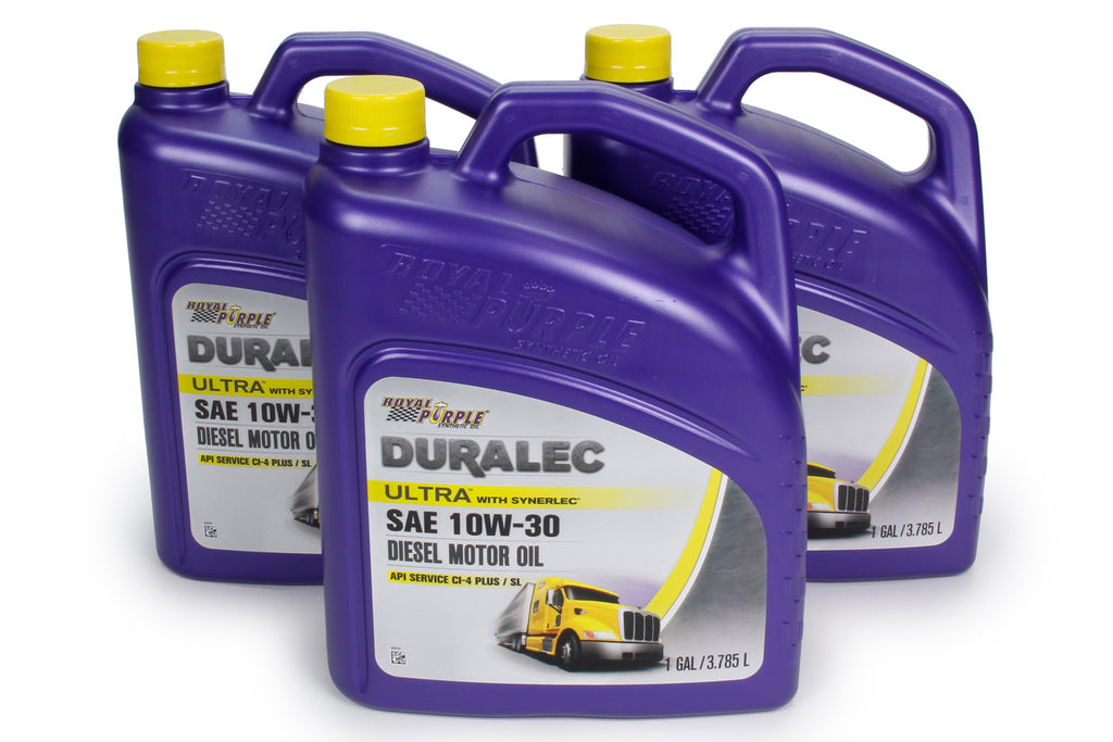 ROYAL PURPLE 80456 - Duralec Ultra 10W30 Oil Case 3 x 1 Gallon image