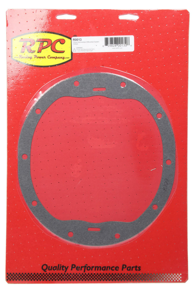 RACING POWER CO-PACKAGED R0013 - Chevy Intermediate Diff Cover Gasket 10 Bolt image