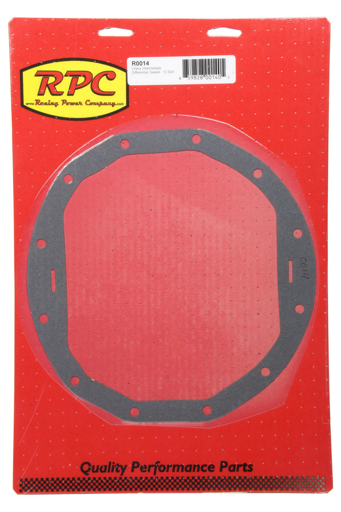 RACING POWER CO-PACKAGED R0014 - Chevy Intermediate Diff Cover Gasket 12 Bolt image