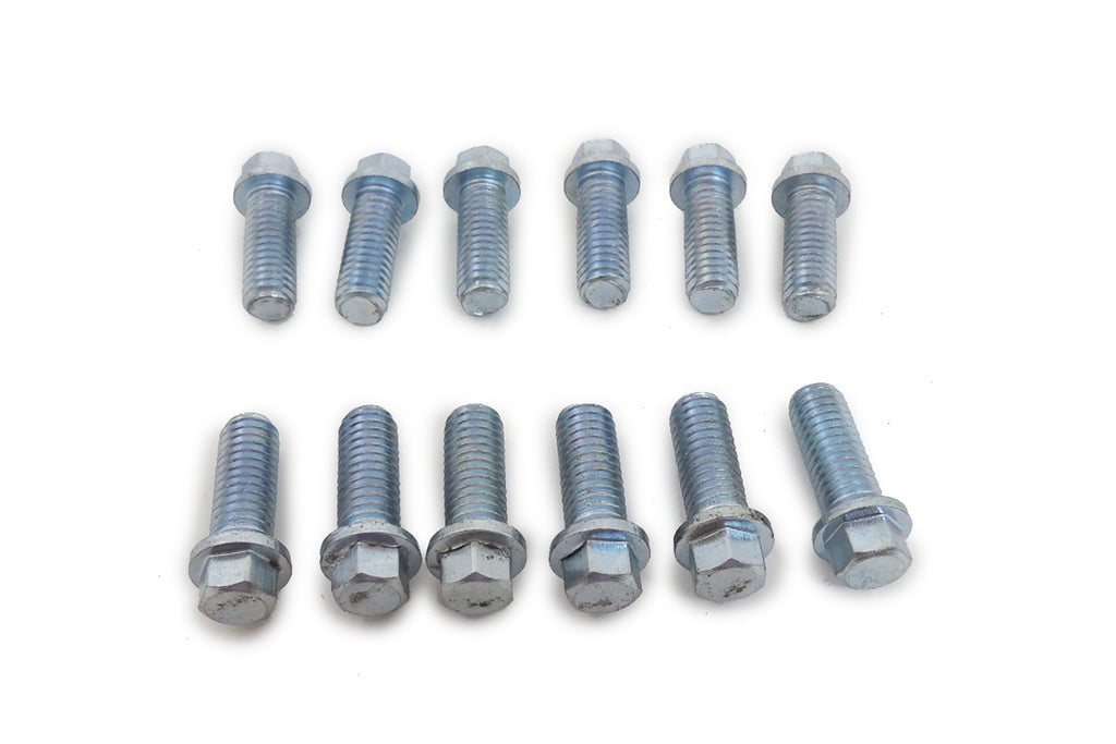 RACING POWER CO-PACKAGED R0938 - Header Bolt Kit 3/8in Zinc Set Of 12 image