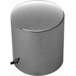 RACING POWER CO-PACKAGED R1070 - Chrome Steel Oil Filter Cover image