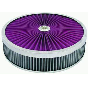 RACING POWER CO-PACKAGED R2029X - 14In X 3In Super Flow Fi lter Top Air Cleaner Set image