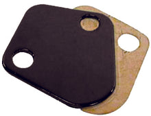 Load image into Gallery viewer, RACING POWER CO-PACKAGED R2058BK - B/B Chevy Fuel Pump Block Off Plate Black image