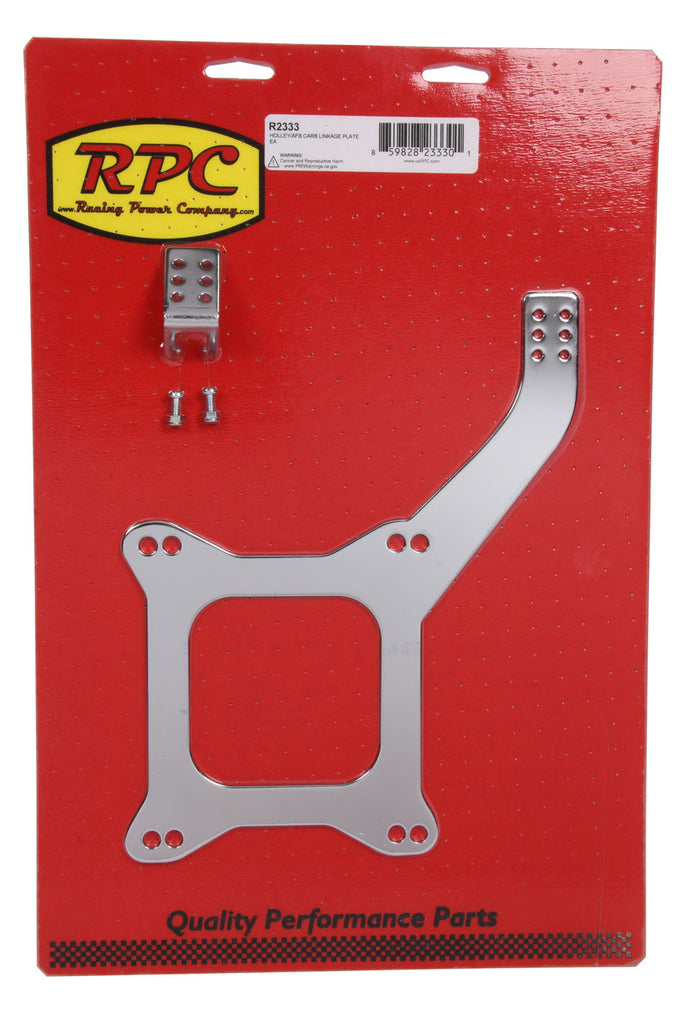 RACING POWER CO-PACKAGED R2333 - Holley/AFB Carb Linkage Plate image