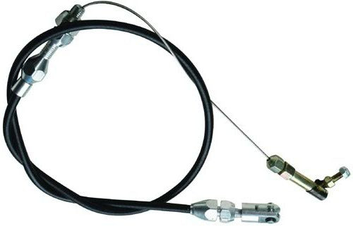 RACING POWER CO-PACKAGED R2334 - 24In Black Throttle Cab le Braided Stainless image