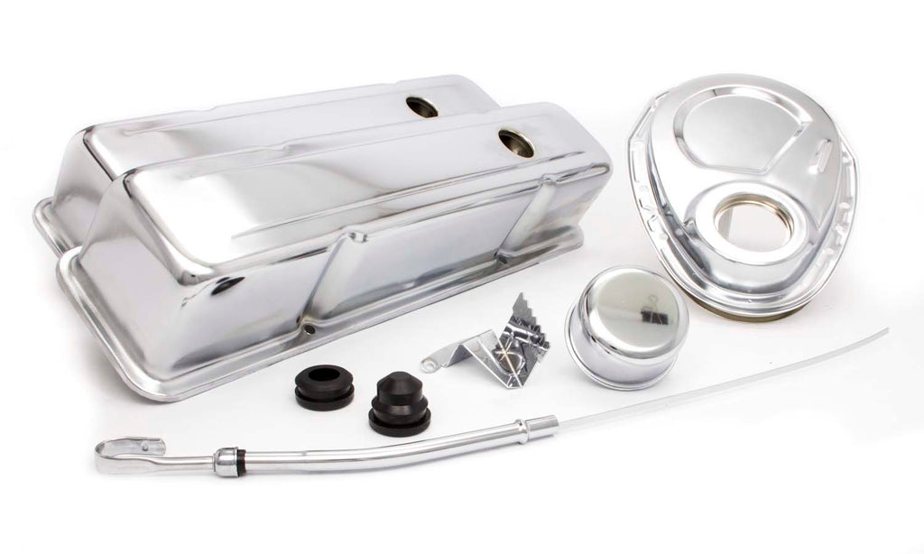RACING POWER CO-PACKAGED R3024 - SBC Engine Dress Up Kit w/Tall Valve Covers image