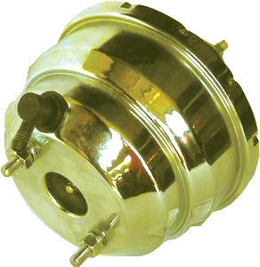 RACING POWER CO-PACKAGED R3907X - Yellow Zinc Power Brake Booster -7In image