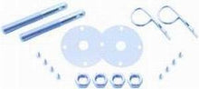 Load image into Gallery viewer, RACING POWER CO-PACKAGED R4051 - Chrome Steel Hair Pin H ood Set image
