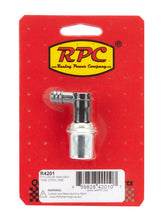 Load image into Gallery viewer, RACING POWER CO-PACKAGED R4201 - PCV Valve w/90 Degree Tube Steel Zinc image