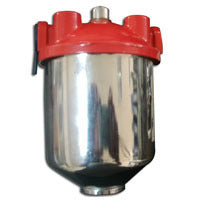 RACING POWER CO-PACKAGED R4295 - Large Red Top Single P ort Fuel Filter image