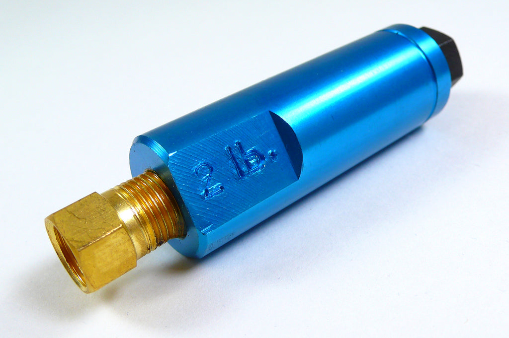 RACING POWER CO-PACKAGED R4513 - Residual Check Valve 2 Lbs Blue image