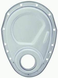 RACING POWER CO-PACKAGED R4934RAW - Raw Steel SB Chevy Timi ng Chain Cover Kit image