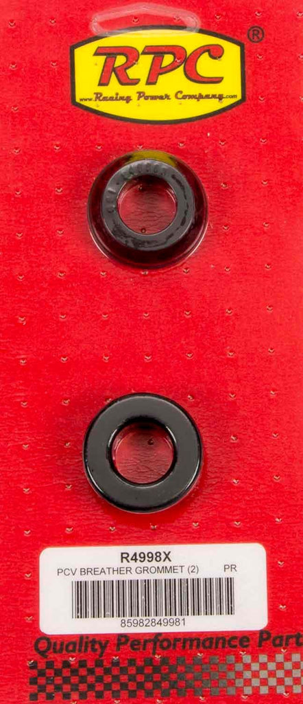 RACING POWER CO-PACKAGED R4998X - 1-1/4 OD X 3/4 ID Alum V/C PCV Grommets 2pk image