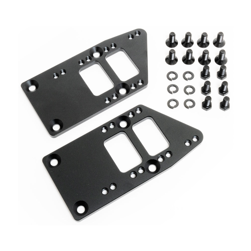 RACING POWER CO-PACKAGED R5140BK - Billet LS Motor Mount Adapter Plates Black image