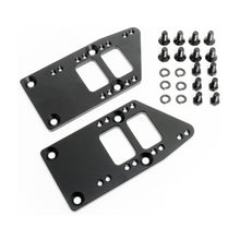 Load image into Gallery viewer, RACING POWER CO-PACKAGED R5140BK - Billet LS Motor Mount Adapter Plates Black image