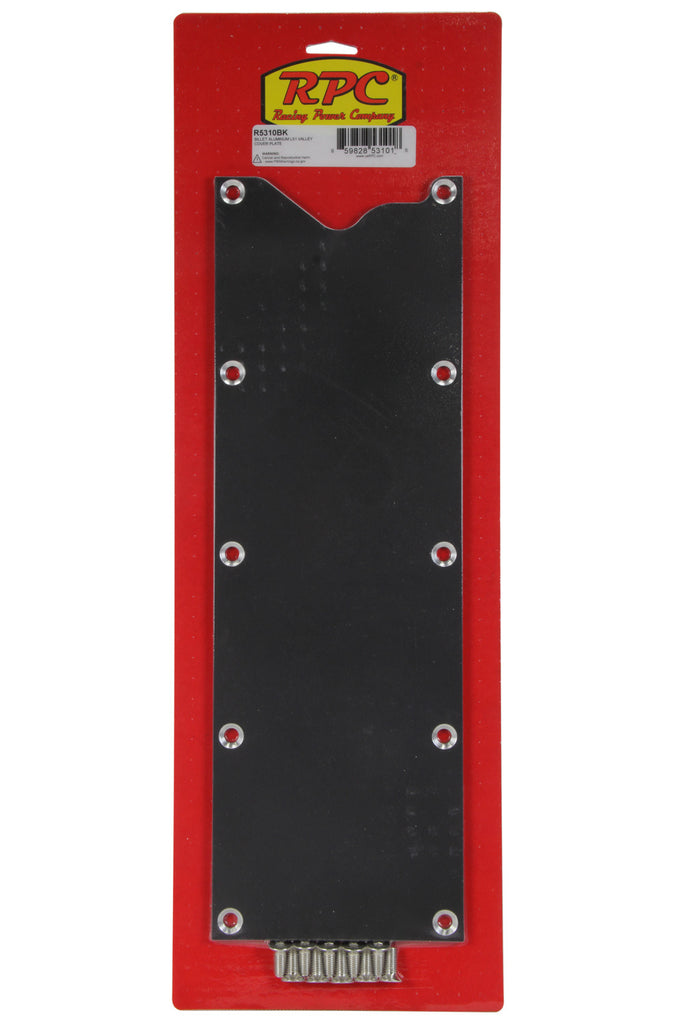 RACING POWER CO-PACKAGED R5310BK - Billet LS1 Valley Cover Plate Black image