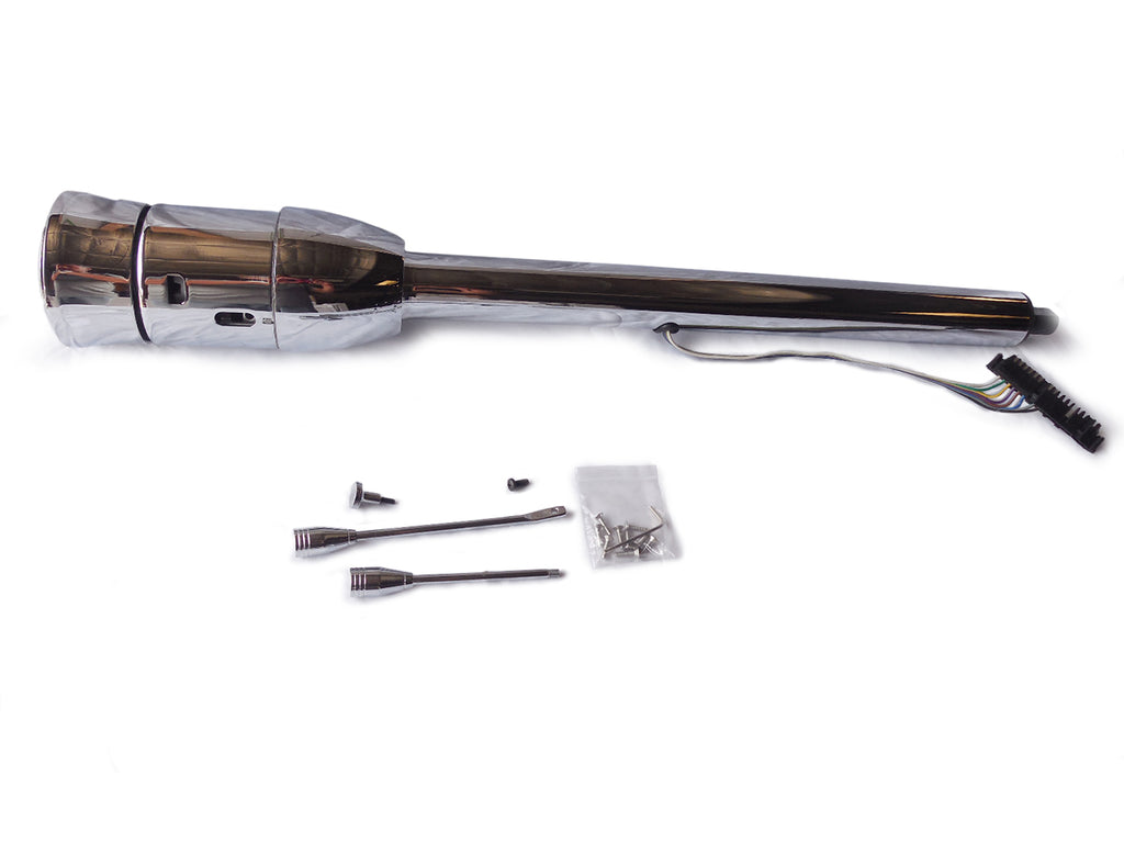 RACING POWER CO-PACKAGED R5666 - 30in Chrome Steering Column Manual image