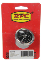 Load image into Gallery viewer, RACING POWER CO-PACKAGED R5710 - Liquid Filled Gauge Fuel Pressure 0-15 PSI image