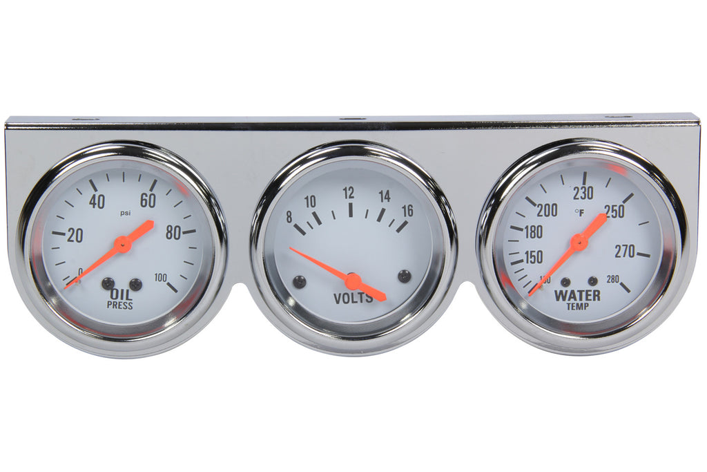 RACING POWER CO-PACKAGED R5753 - Oil/Voltage/Temp Gauge Kit image