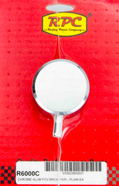 RACING POWER CO-PACKAGED R6000C - Alum Plain PCV Breather Chrome image