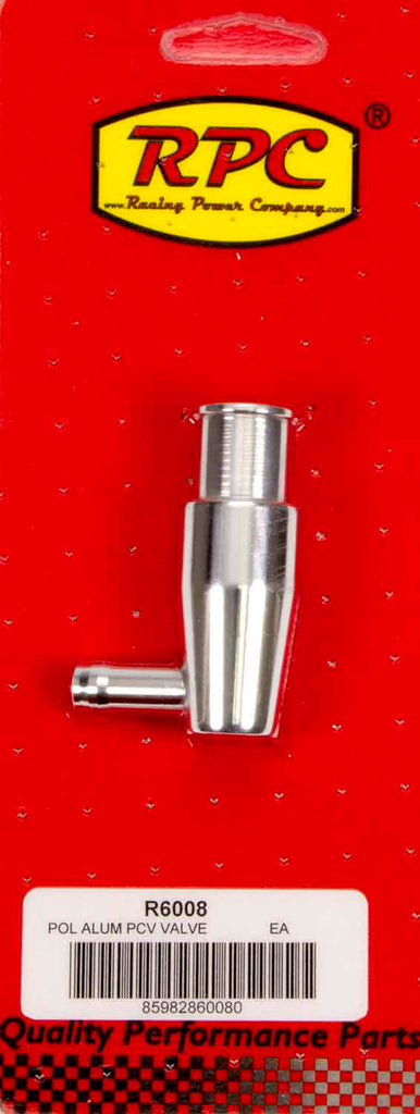 RACING POWER CO-PACKAGED R6008 - Alum PCV Valve Polished  image