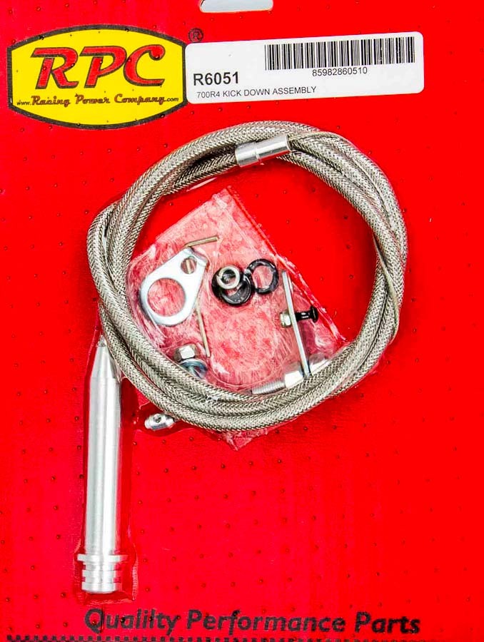 RACING POWER CO-PACKAGED R6051 - 700R4 Stainless Kick Down Assembly image