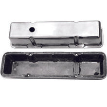 Load image into Gallery viewer, RACING POWER CO-PACKAGED R6130-2C - Chrome Alum SBC Valve Covers Plain Pair image