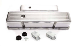 RACING POWER CO-PACKAGED R6130 - SBC Alum Tall V/C Ball Milled Polished image