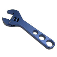 RACING POWER CO-PACKAGED R6205 - 8In Adjustable Aluminum Wrench Blue image