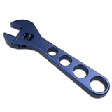 9In Adjustable Aluminum Wrench Blue