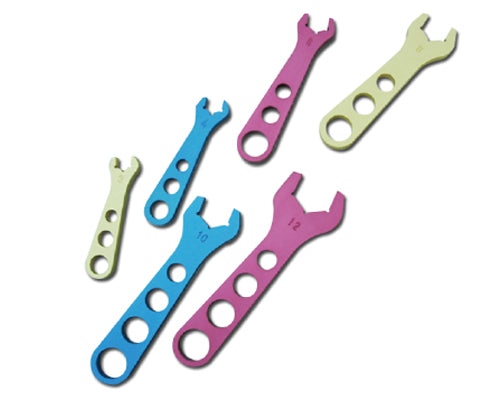 RACING POWER CO-PACKAGED R6211 - Aluminum AN Wrench 6 Pc Set image