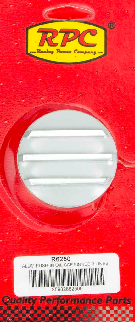RACING POWER CO-PACKAGED R6250 - Alum Finned Oil Push In Polished image