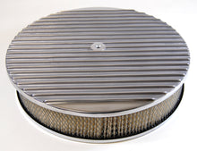 Load image into Gallery viewer, RACING POWER CO-PACKAGED R6708 - 14 X 3  Full Finned Air Cleaner Kit Paper image