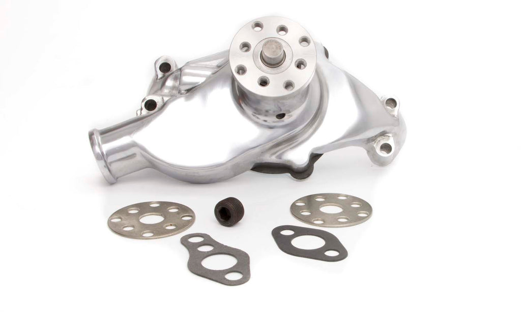 RACING POWER CO-PACKAGED R6916 - 55-68 SBC Alum Short Water Pump 5/8 Shaft image