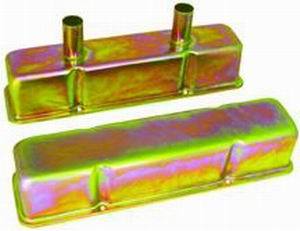 RACING POWER CO-PACKAGED R7215Z - Zinc SB Chevy Circle Track Valve Cover Pair image