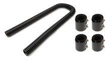 Load image into Gallery viewer, RACING POWER CO-PACKAGED R7310BK - Black 48in Stainless Radiator Hose Kit image