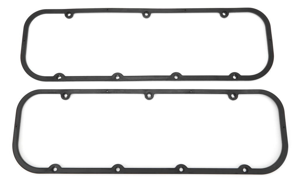 RACING POWER CO-PACKAGED R7485 - Black Rubber BB Chevy Valve Cover Gaskets Pair image