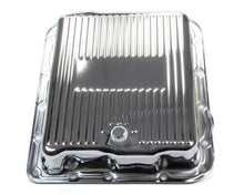 Load image into Gallery viewer, RACING POWER CO-PACKAGED R7599 - GM 700R4/4L60E Trans Pan Chrome Steel Finned image